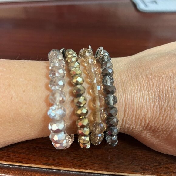 Erimish Stone Bracelets Set of 4 - Picture 6 of 7